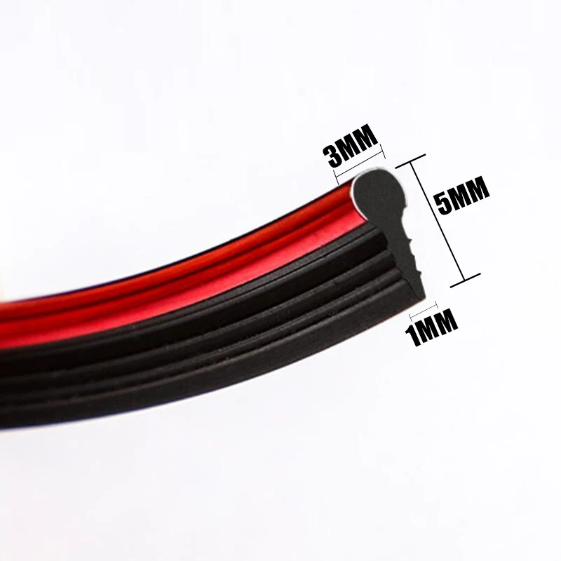 5 м автомобильный интерьерный Декор дверная наклейка молдинг Стайлинг полоса