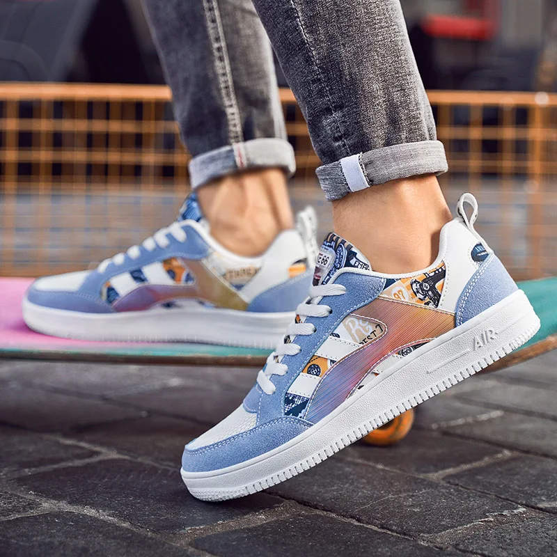 

Spring new women shoe flat bottom all-match vulcanized shoe running shoe fashion casual sports shoe low-top sneakers couple shoe