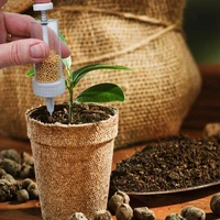 mini seeder manual seeding tools flower pot flower garden bed supplies gardening seeder indoor kit plantation r6d3