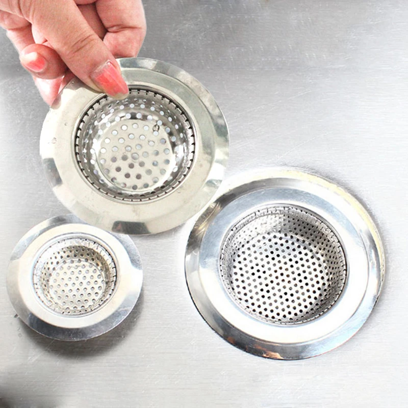 Кухонная раковина из нержавеющей стали волосы в ванной ловушка пробка для душа