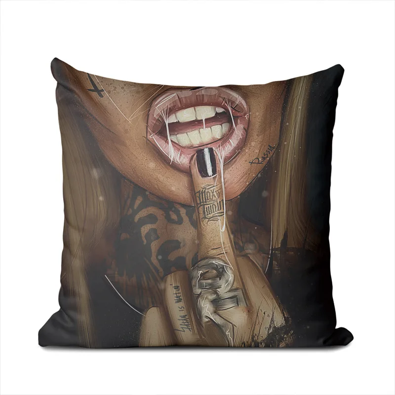 Супер мягкий короткий плюшевый сексуальный красивый чехол подушка для девушки