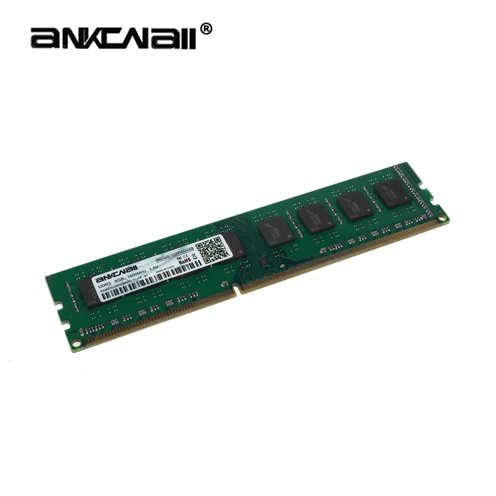 ANKOWALL оперативная память DDR3 8 Гб 16 г 1866 МГц 1600 1333 Настольный 240pin Новый dimm Стенд от