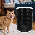 Щетка для груминга, расческа для массажа кошек, чесалка для чистки лица с расческой, товар для кошки, Прямая поставка