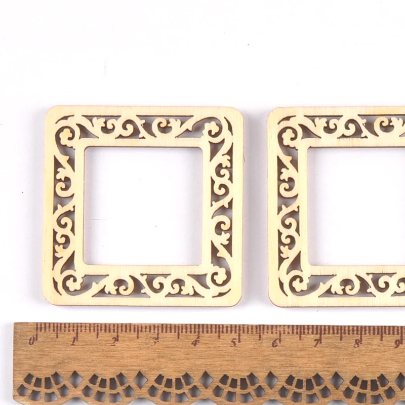 10 шт. кружевные деревянные Ломтики Для фоторамки | Дом и сад