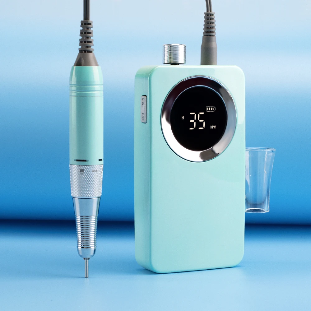 Беспроводной электрический сверлильный станок для ногтей Русалка 35000 об./мин