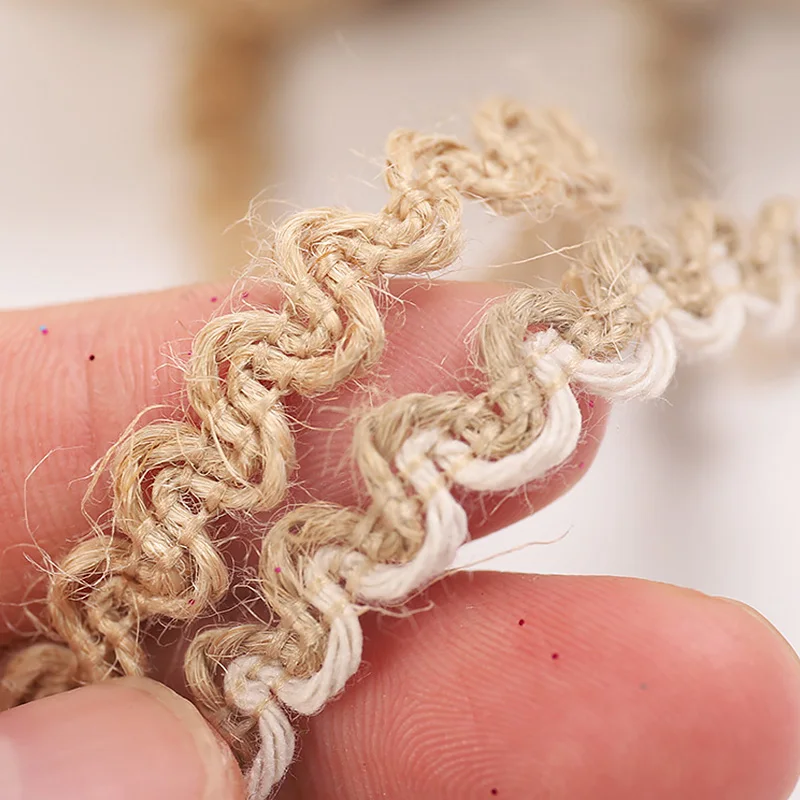 Витые деревенские джутовые ленты 5 м для рождества свадьбы вечеринки