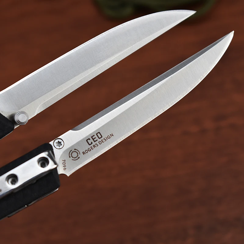 7096 Генеральный директор тактический складной нож для выживания на природе