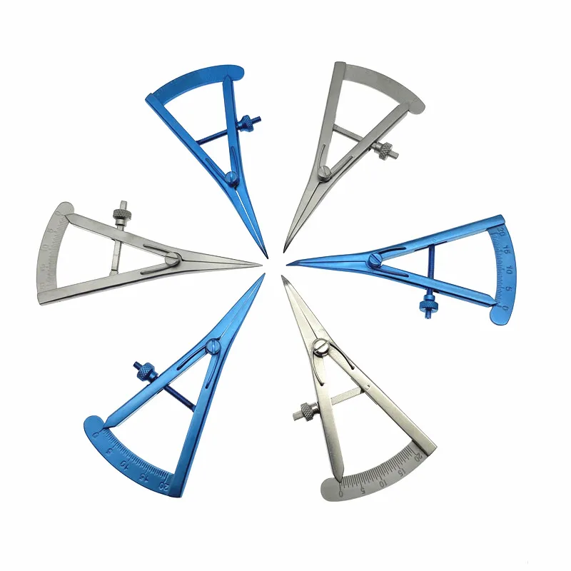 Штангенциркуль для век 20 мм калипер по Кастровьехо нержавеющая сталь/титан