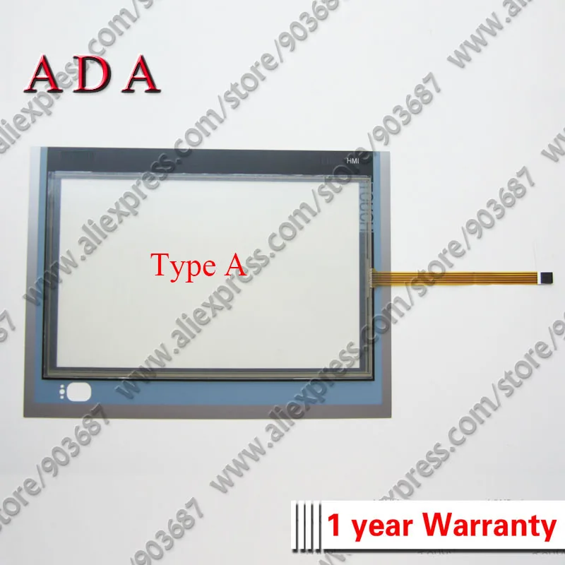Дигитайзер сенсорного экрана для 6AV2 124 0QC02 0AX0 6AV2124 TP1500 комфортная сенсорная панель