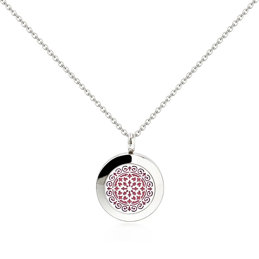 20 мм 316L ароматерапия из нержавеющей стали Locket Essential Oil парфюмерный диффузор