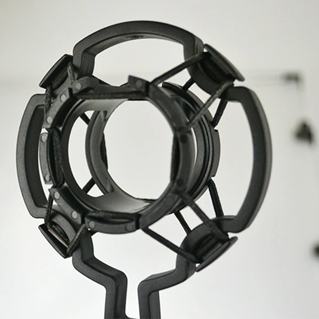 

Universal Microphone Shock Mount Cradle Holder Clip Stand Mic
