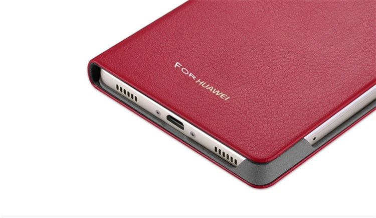 Роскошный кожаный чехол-книжка с окошком для экрана P8 для huawei P8, чехол для телефона с функцией автоматического сна