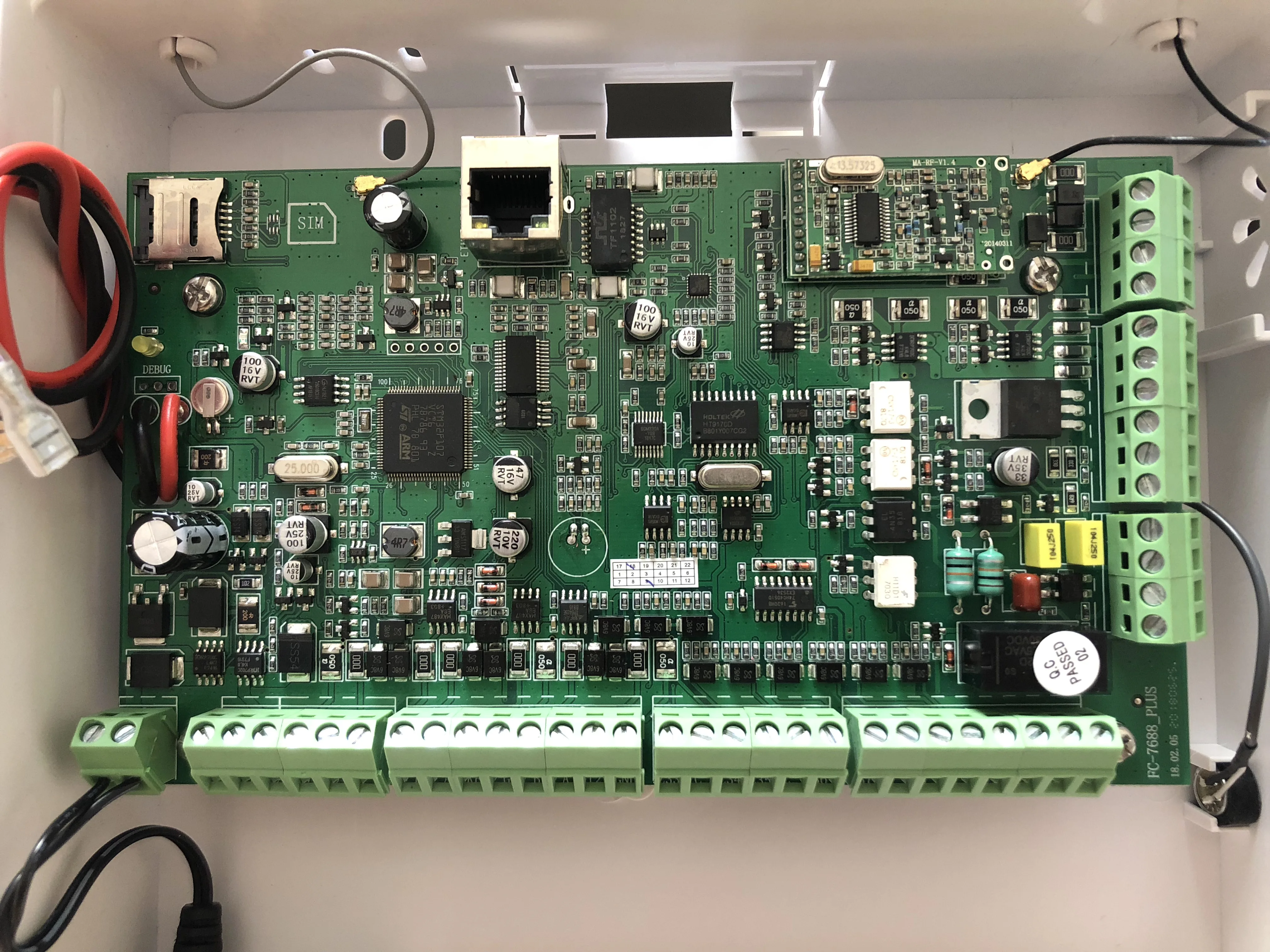 Focus 4G FC-7688 Plus проводная и беспроводная TCP IP LAN сетевая охранная сигнализация 8+ 88 проводных зон 4G охранная сигнализация комплект безопасности