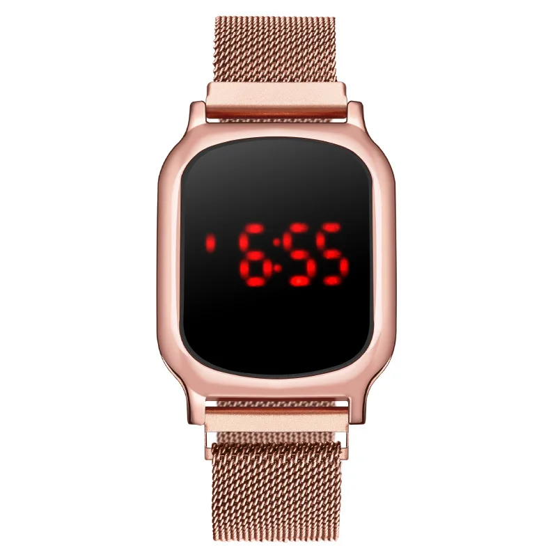 Деловые часы для мужчин высококачественные светодиодные электронные