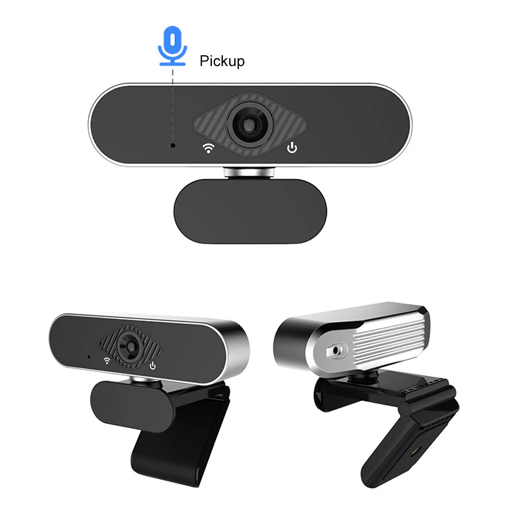 

Webcam 1080p Autofocus Full HD USB Camera Web Cam Microphones Windows 10 for Computer With Desktop Stand Youtube Camera