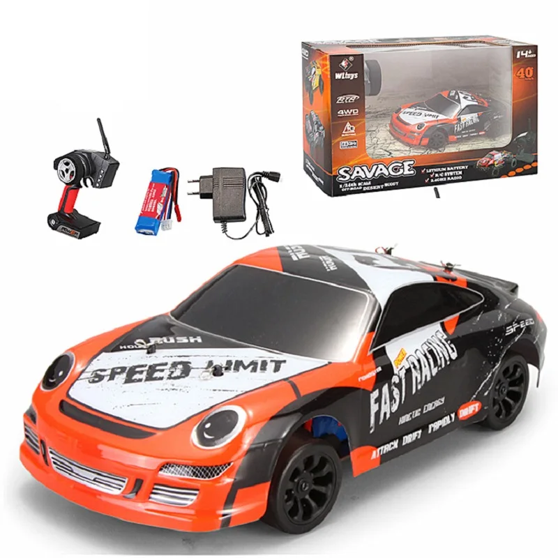 Машинка Wltoys A252 полноприводная 4x4 2 4 ГГц скорость 35 км сплав 1:24 | Игрушки и хобби