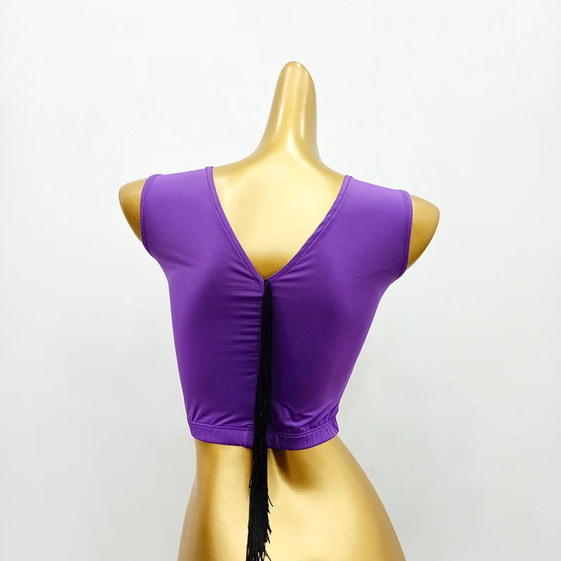 Новый латинский танец топы для взрослых женщин новое платье без рукавов