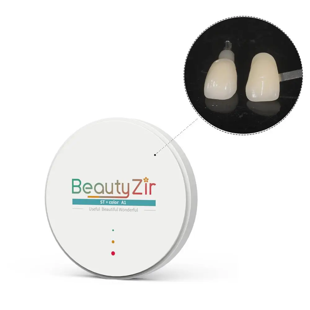 ST + цвет OD98mm * 16/18mm толщина пустая предварительно затененная стоматологическая