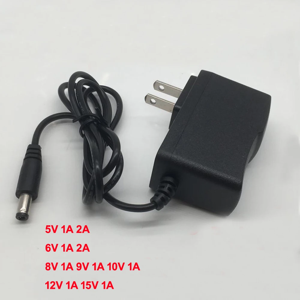 AC 110-240V DC 5V 6V 8V 9V 10V 12V 15V 0 5 1A 2A 3A Универсальный Мощность адаптер питания Зарядное