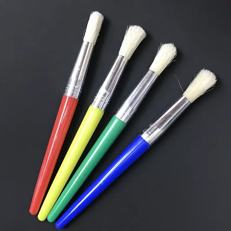 

14 Pcs No Spill Paint Cups Set with Lids and Paint Brushes for Watercolor Art