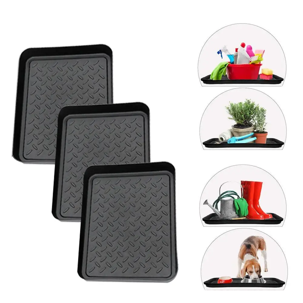 3 шт Пластиковый садовый поднос многофункциональный для сушки домашних животных