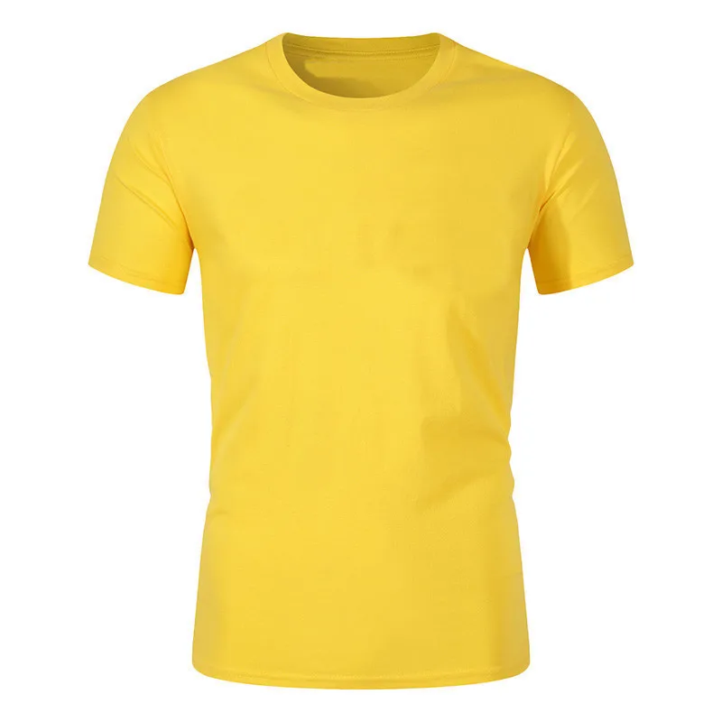 

Summer Solid Color Men's/Women's Track And Field Sports Tops, Casual T-Shirt, Fitness Comfortable And Breathable Sports Tee Tops