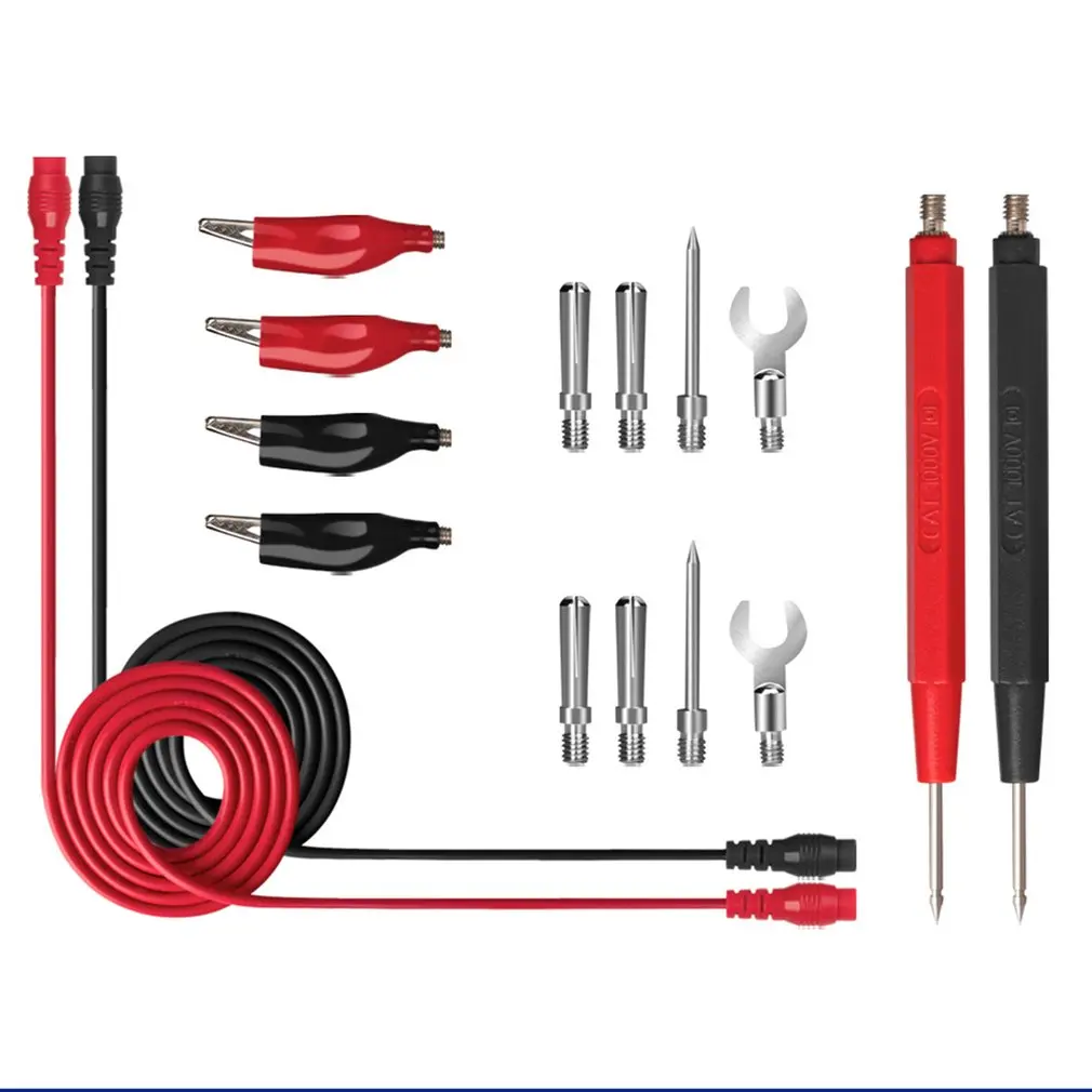 

16in1 Multimeter Probes Multi-function Combination Line Kit with Standard Set for Digital Multimeter Cable Feeler