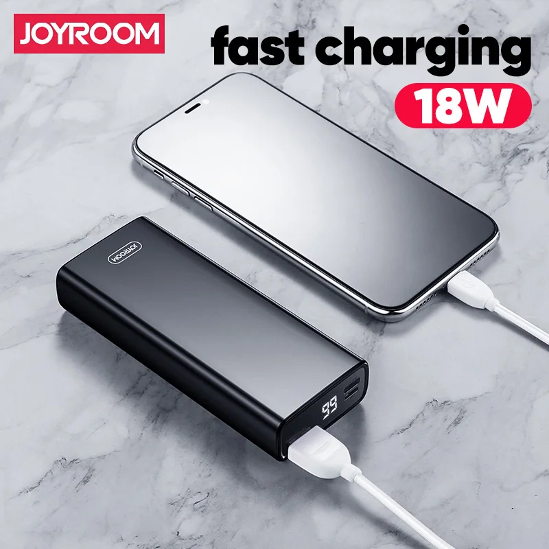 Портативное зарядное устройство joyномер 18 Вт PD QC 3 0 10000 мАч|Внешние аккумуляторы| |