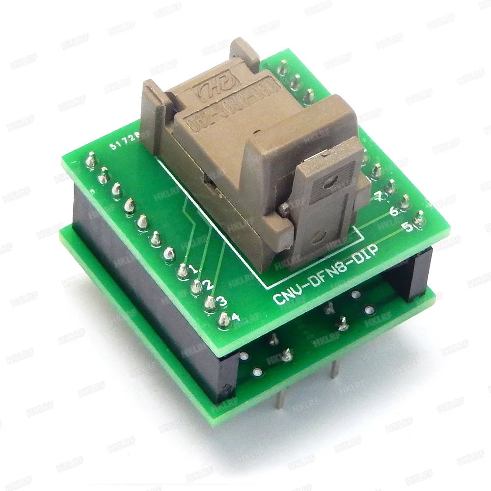 QFN8 MLF8 MLP8 К DIP8 22pin 0 65 мм 3x3 IC программатор адаптер тестовый разъем|Калькуляторы| |