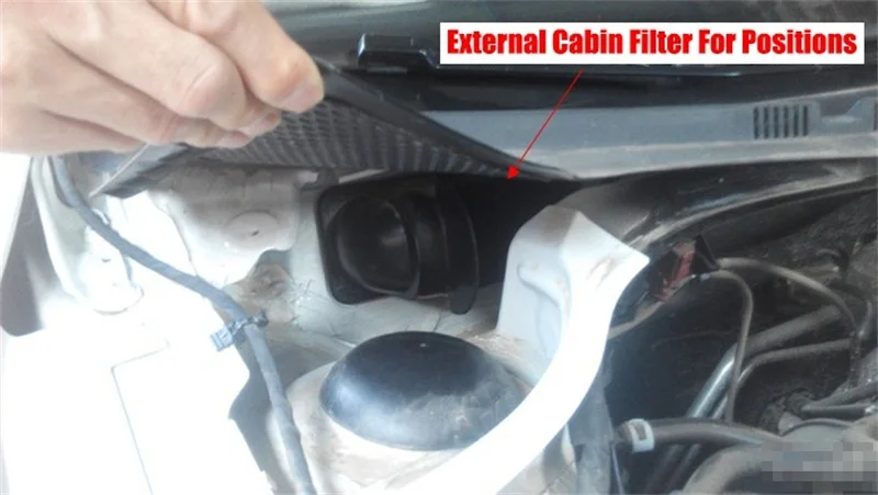 Для новых 2 шт. угольный фильтр воздуха для Volkswagen 2009- Polo/Skoda Fabia II Rapid spaceback Roomster внешние фильтры в сборе