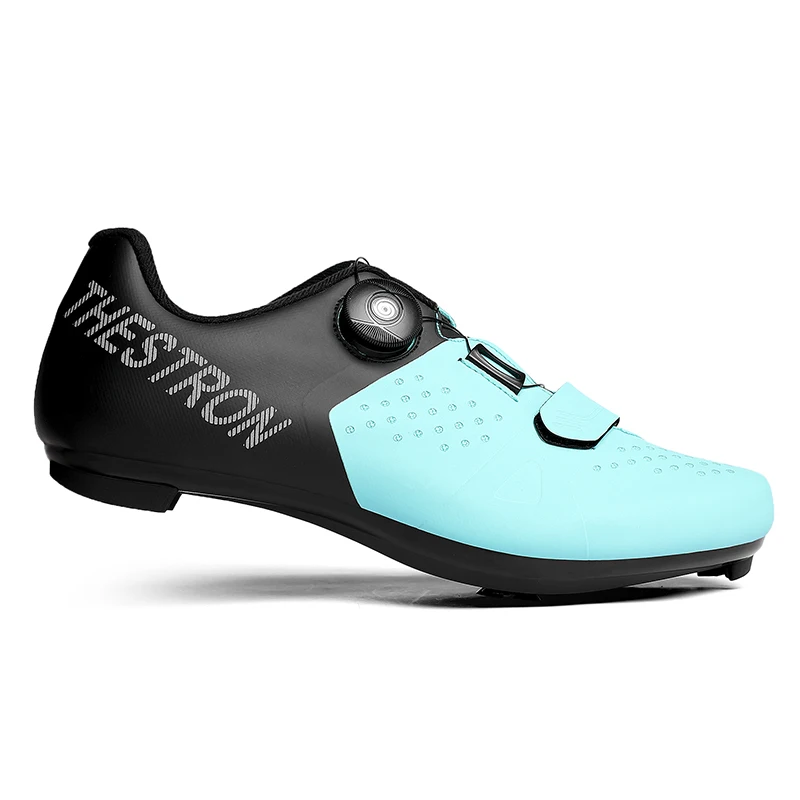 

New Road Comfortable Rotating Buckle Cycling shoes, Men's outdoor Cycling Sports shoes, Non-locking Rubber-soled cycling shoes