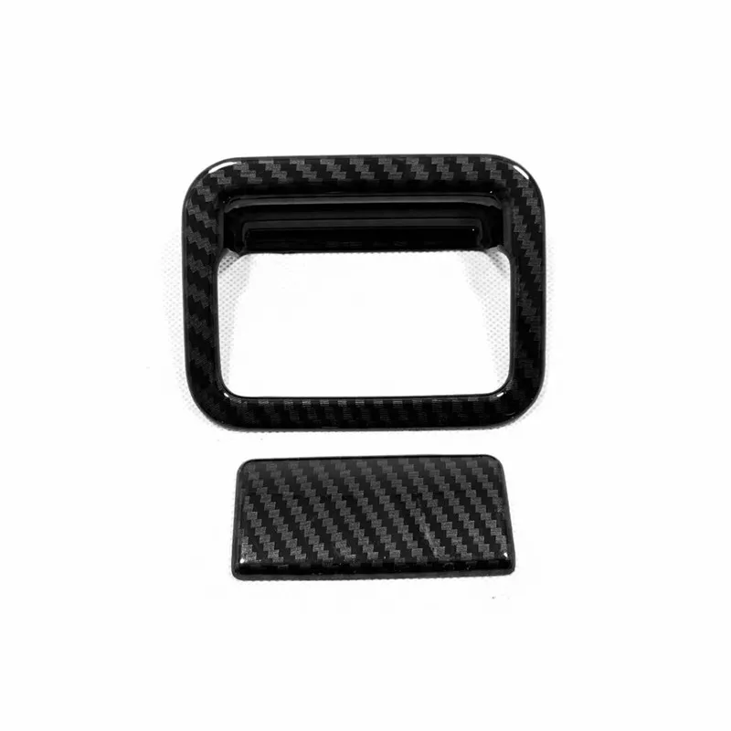 

ABS Carbon fibre For Toyota RAV4 2019 2020 Car accessories Car interior front side air outlet Cover Trim Decoration moulding