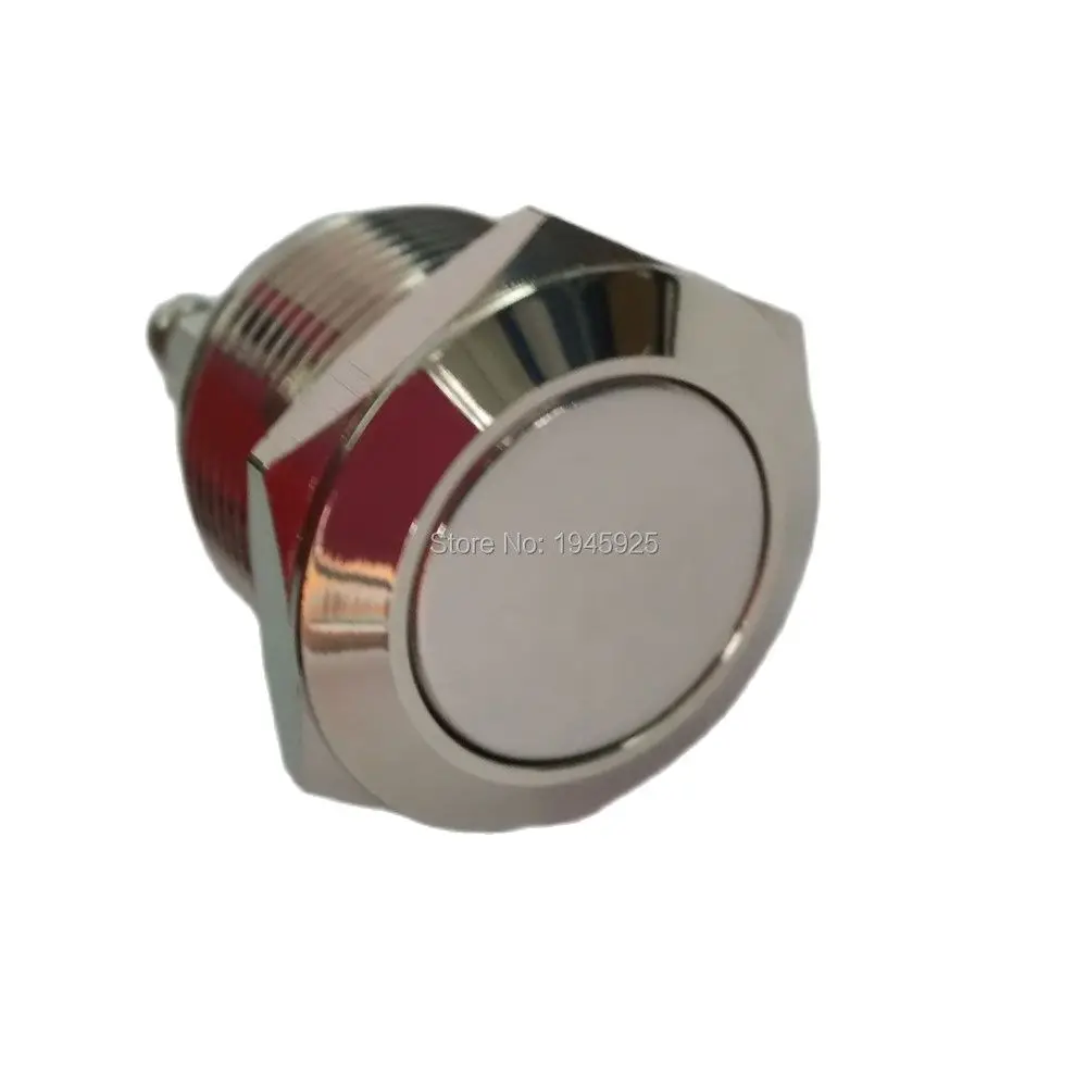 

19mm Normally Open NO Momentary IP65 Waterproof Push Button Switch 19mm