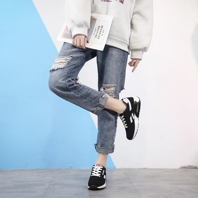 Женские теннисные туфли дышащие женские кроссовки с воздушной амортизацией