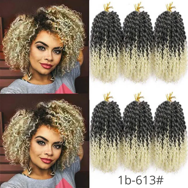 AISI BEAUTY, 8 Дюймов, 30 г/шт., косички Marley, Омбре, вязанные крючком косички, волосы, синтетические косички, наращивание волос для женщин, фиолетовый, черный