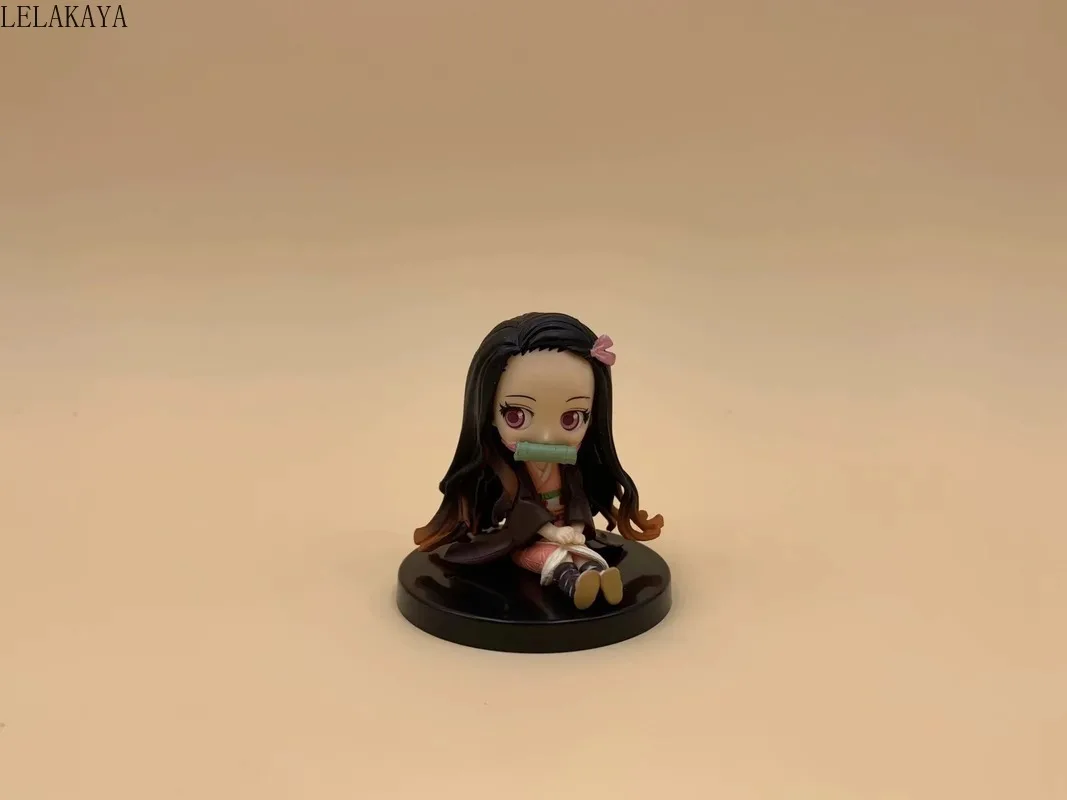 3 шт./компл. демон убийца Kimetsu без Yaiba камадо Tanjirou Nezuko Agatsuma Zenitsu Q Ver. ПВХ экшн фигурки