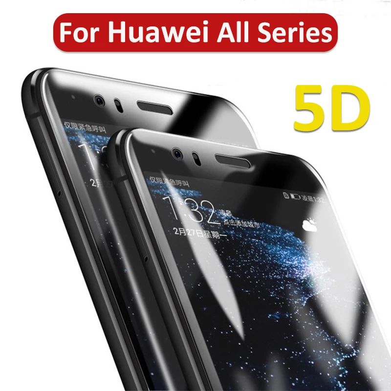 5D стекло для Huawei P8 lite honor 8 lite защитное стекло 9 v9 p9 p8lite p9lite Защитная пленка для экрана закаленное стекло