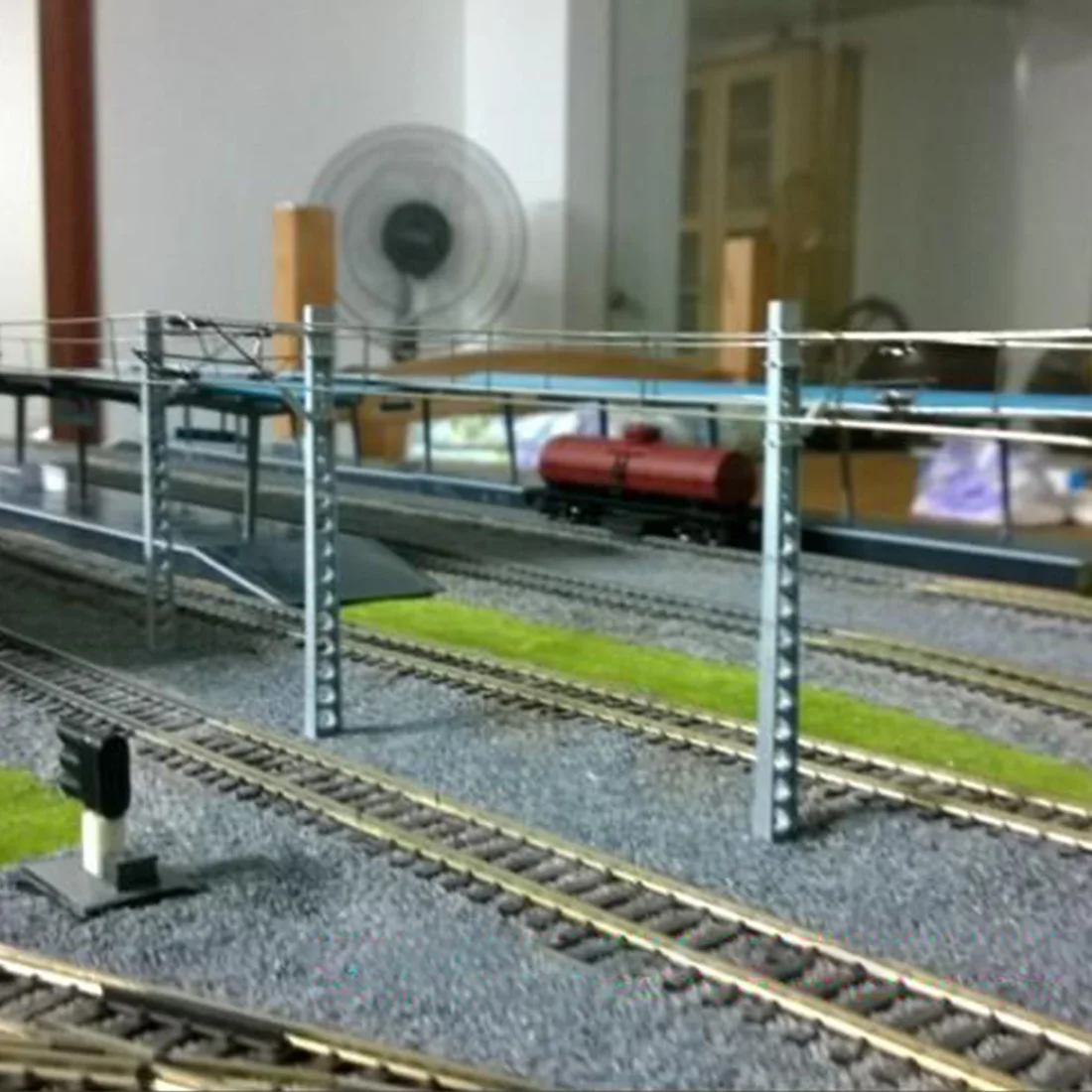 450 г HO 1: 87/N 1: 160 поезд демонстрационный макет песочный балласт-светло-серый/коричневый/светло-серый(без железных дорог и других зданий