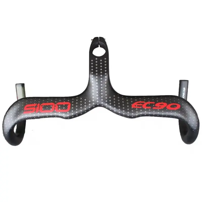 Продажа Цельная ручка из углеродного волокна, дорожная интегрированная ручка, цельный руль, руль из углеродного волокна, велосипедная ручка