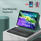 Волшебная сенсорная панель с подсветкой клавиатуры чехол для iPad Air 4 4th 10,9 2020 A2324 A2316 русская испанская Арабская иврит Корейская тайская клавиатура
