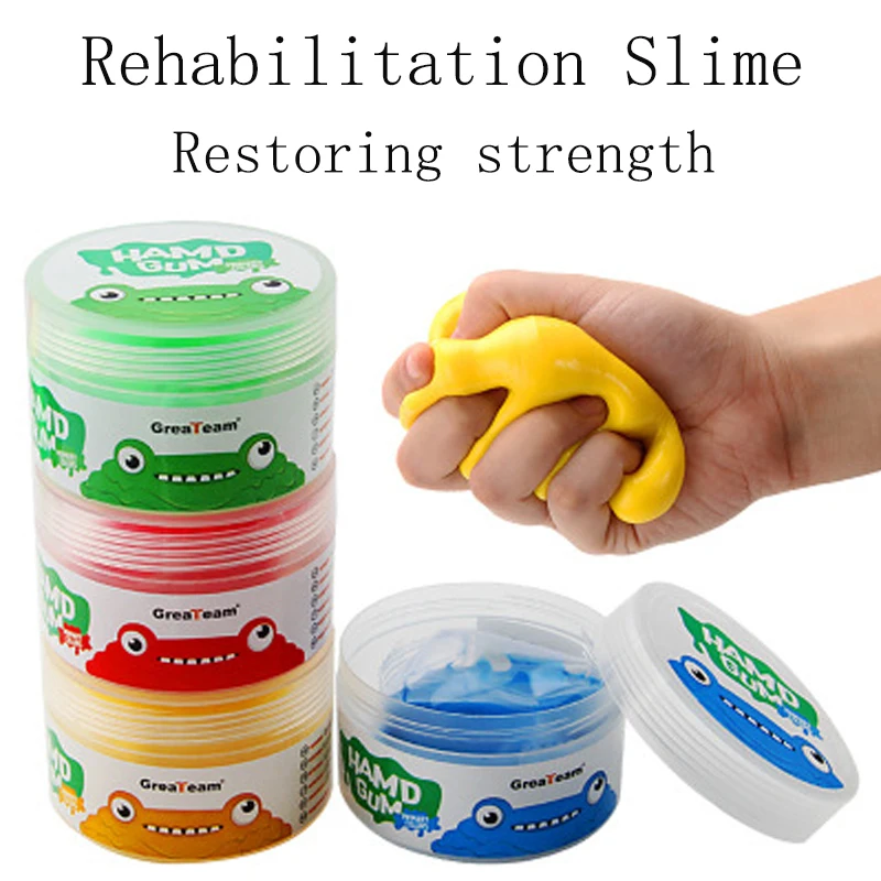 Поставки слаймов для реабилитации 4 шт. мягкая глина легкий пластилин Лизун слайм