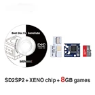 Совместимые с Nintendo NGC TF SD карты установленные игры и адаптер SD2SP2 со швейцарской заменой диска загрузки + XENO Modchip