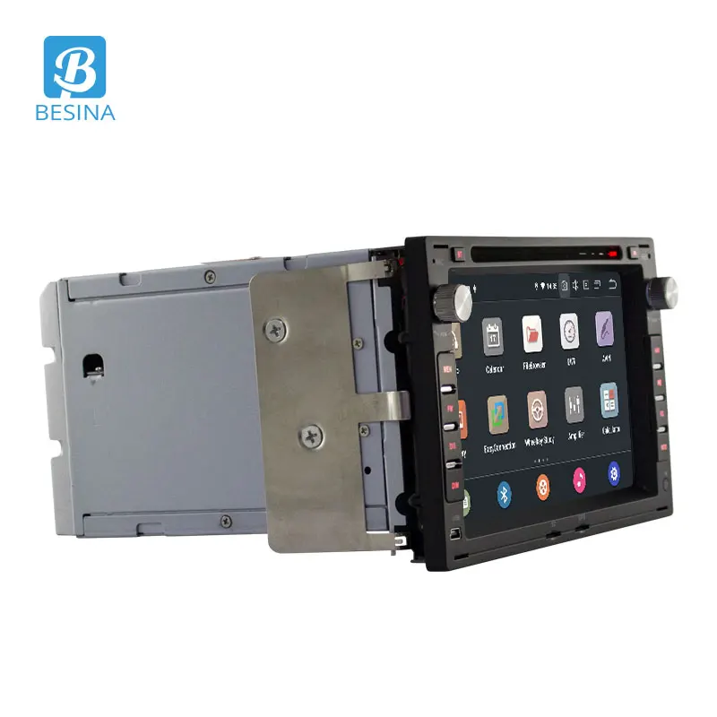Besina Android 10 2 din автомобильный DVD GPS радио плеер для Volkswagen PASSAT B5 MK5 Гольф транспортер