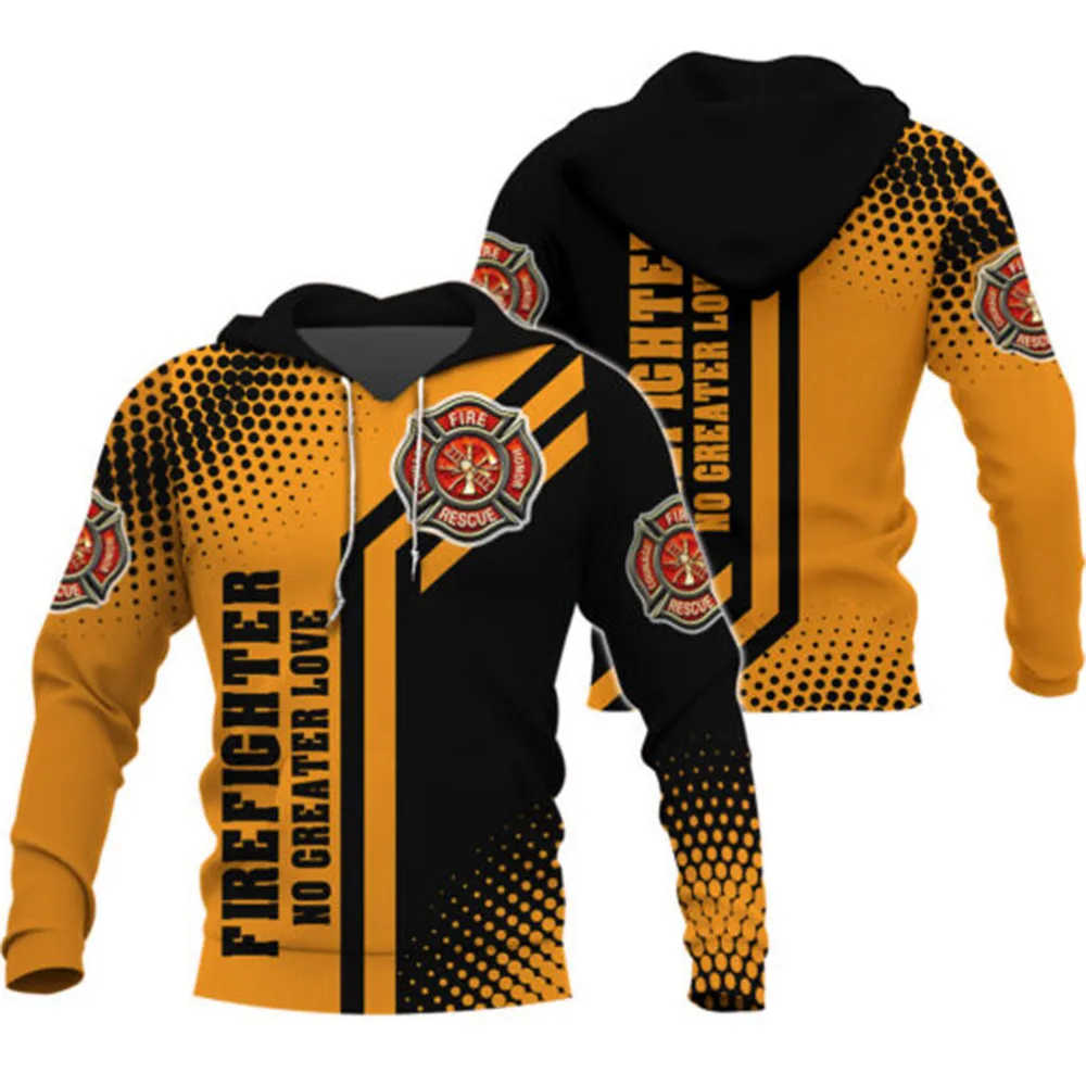 

Firefighter 3D Full Printed Jacket Men/women Harajuku Hoodie Unisex Casual Streetwear Sweatshirt Pullover Sudadera Hombre N7733