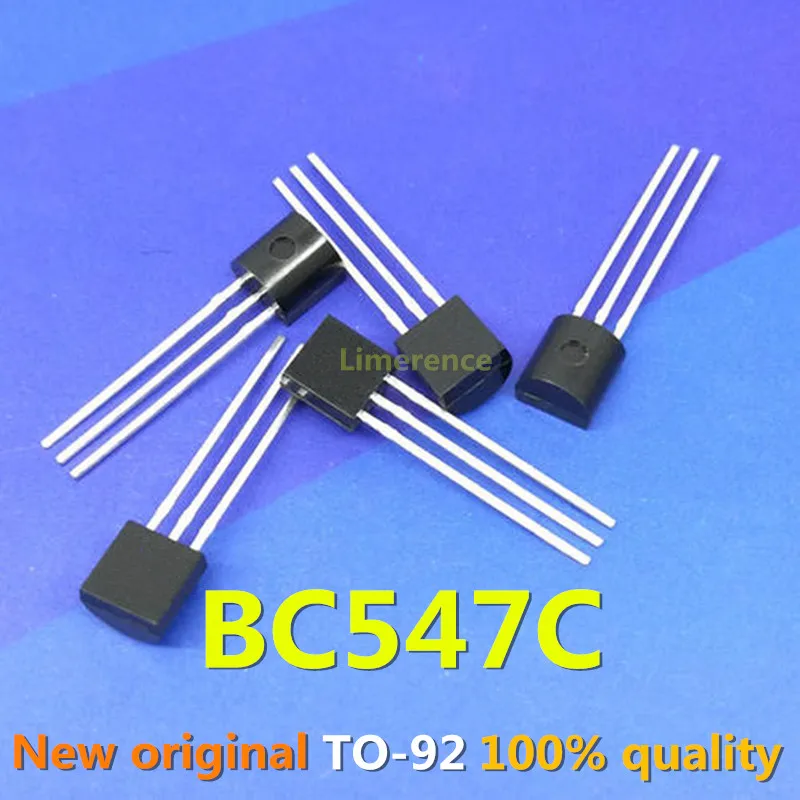 

100pcs BC547C TO-92 BC547 TO92 547C Triode Transistor