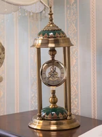 creative trend metal clock european retro desktop clock mechanical gear decoration clock decoration home