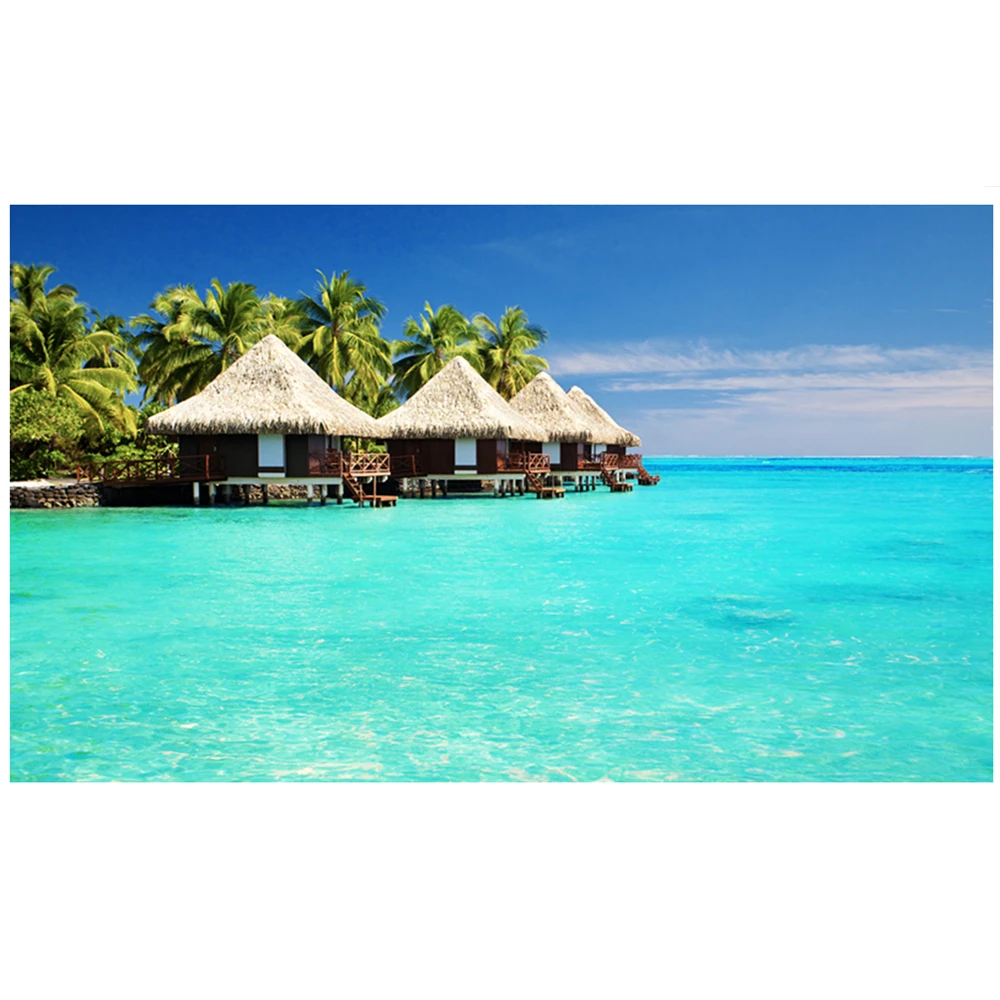 

Colorful print Wall Tapestry Beach scenery tapestry M63