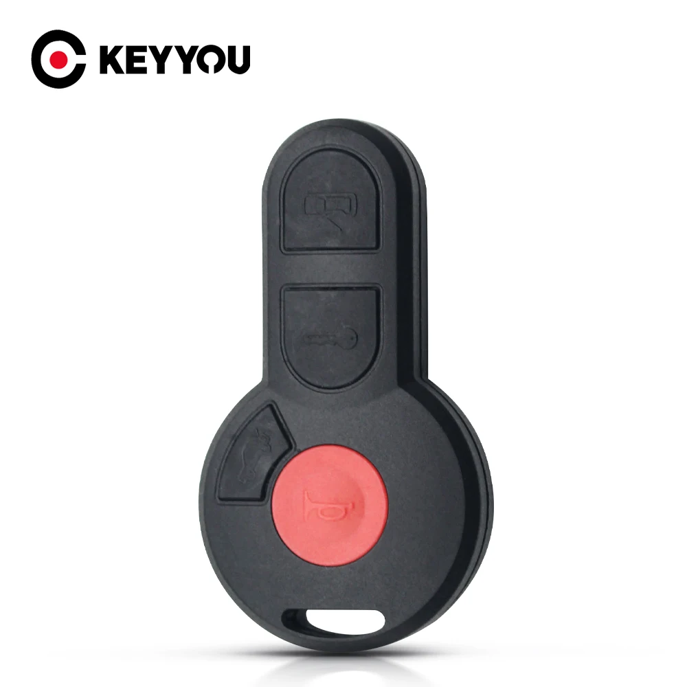 

KEYYOU 30x For VW Beetle Cabrio Golf Jetta Passat Replacement 2 Buttons Remote Car Key shell Case FOB Shell
