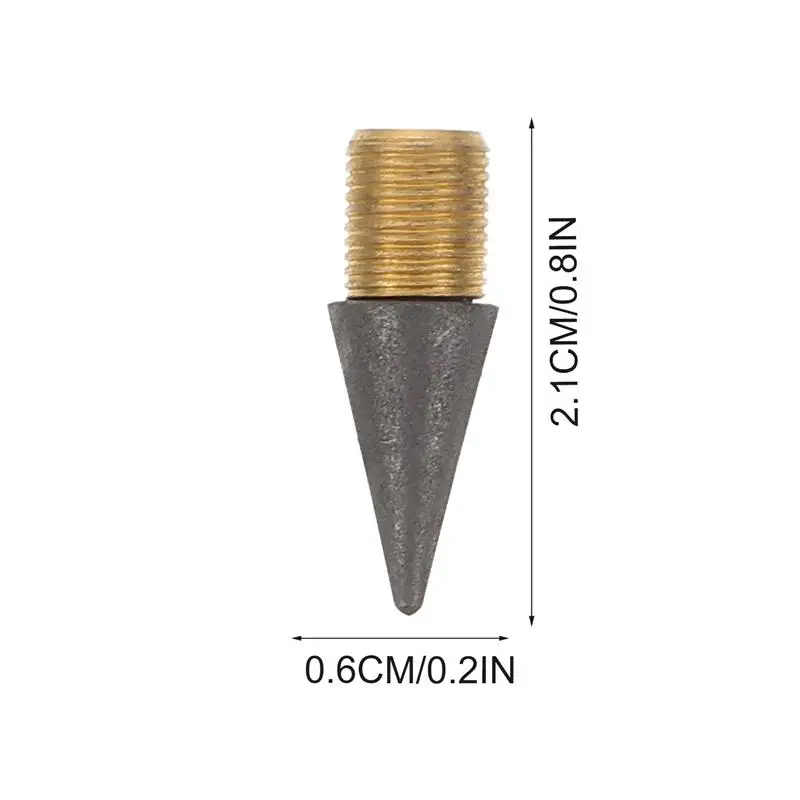 10 шт. долговечный карандаш со сменной головкой без чернил перо бесконечный Типсы