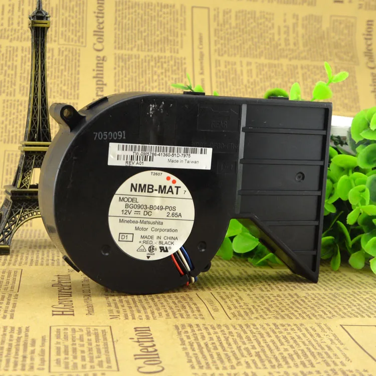 GX280 4700C BG0903-B049-P0S 2.65A 12V 9CM Turbofan